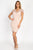 Back Cutout Floral Lace Mini Dress