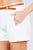 Front Slit Hem W/pocket And Belt Short Pants