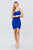 Cami Strap V-neck Wrapped Knit Mini Dress