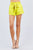 Paper Bag W/bow Tie Short Linen Pants