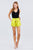 Paper Bag W/bow Tie Short Linen Pants