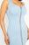 Sleeveless V Neck Double Zipper Dress