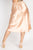 A-line Satin Midi Skirt