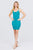 Front Snap Button Detail Strap Rib Cami Mini Dress