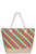 Fashion Rainbow Natural Shopper Bag