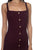 Button Down Ribbed Mini Dress