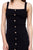 Button Down Ribbed Mini Dress