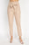 Belted Linen Paper Bag Pants