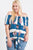 Off Shoulder Ruffled Front Tie Top