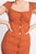 Short Cap Button Down Mini Dress