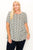 Plus Size Multi Print Tunic Top