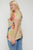 Multi-colored Watercolor Flower Print Tunic