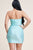 Solid Tank Dress With Clear Bra Straps