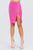 Front Slit Bengaline Midi Skirt