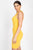 Ruffle Strap Ribbed Mini Dress