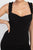 Ruffle Strap Ribbed Mini Dress