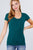 Short Sleeve Scoop Neck Tee