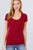 Short Sleeve Scoop Neck Tee