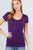 Short Sleeve Scoop Neck Tee