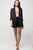 Regular Design Of Open Shiny Satin Blazer