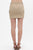 Cargo Cotton Span Mini Skirt