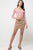 Leopard Printed Cotton Span Mini Skirt