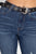 High Waist Belted Skinny Jeans