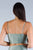 Sexy Spaghetti Strap Darted Under Bust Crop Top