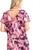 Tie Dye Print Short Sleeve Top