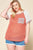 Color-blocked Sweater Knit Top