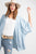 Soft And Lightweight Dolman Slvs Washed Denim Linen Look Open Cardigan