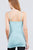 Basic Adjustable Spaghetti Strap Tunic Cami W/ Shelf Bra