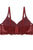 Push Up Velvet And Lace Bra