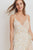 Floral Print Contrasted Side Tie Shoulder Strap Dress