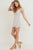 Wrap surplice polka dots spaghetti strap romper