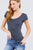 Solid Short Sleeve Scoop Neck Bodysuit