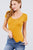 Solid Short Sleeve Scoop Neck Bodysuit