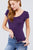 Solid Short Sleeve Scoop Neck Bodysuit