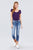 Solid Short Sleeve Scoop Neck Bodysuit