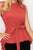 Floral Crochet Lace Belted Top