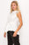 Floral Crochet Lace Belted Top