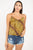 Leopard Print Cami Cropped Top