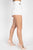 Button Tab High Rise Paperbag Shorts