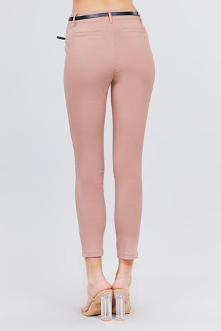 Bengaline Belted Pants