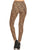 Leopard Printed, Full Length, High Waisted Leggings In A Fitted Style With An Elastic Waistband.