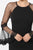 Bell Sleeve Mesh Combined Fashion Long Dress