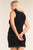 Plus Size Sleeveless Ribbed Knit Semi-turtleneck Mini Dress