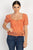 Sheer Lace Sweetheart Flounce Top