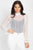 Ruffle Mock Neck Lace Top