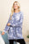 Ultra Cozy Tie Dye French Terry Brush Oversize Casual Pullover